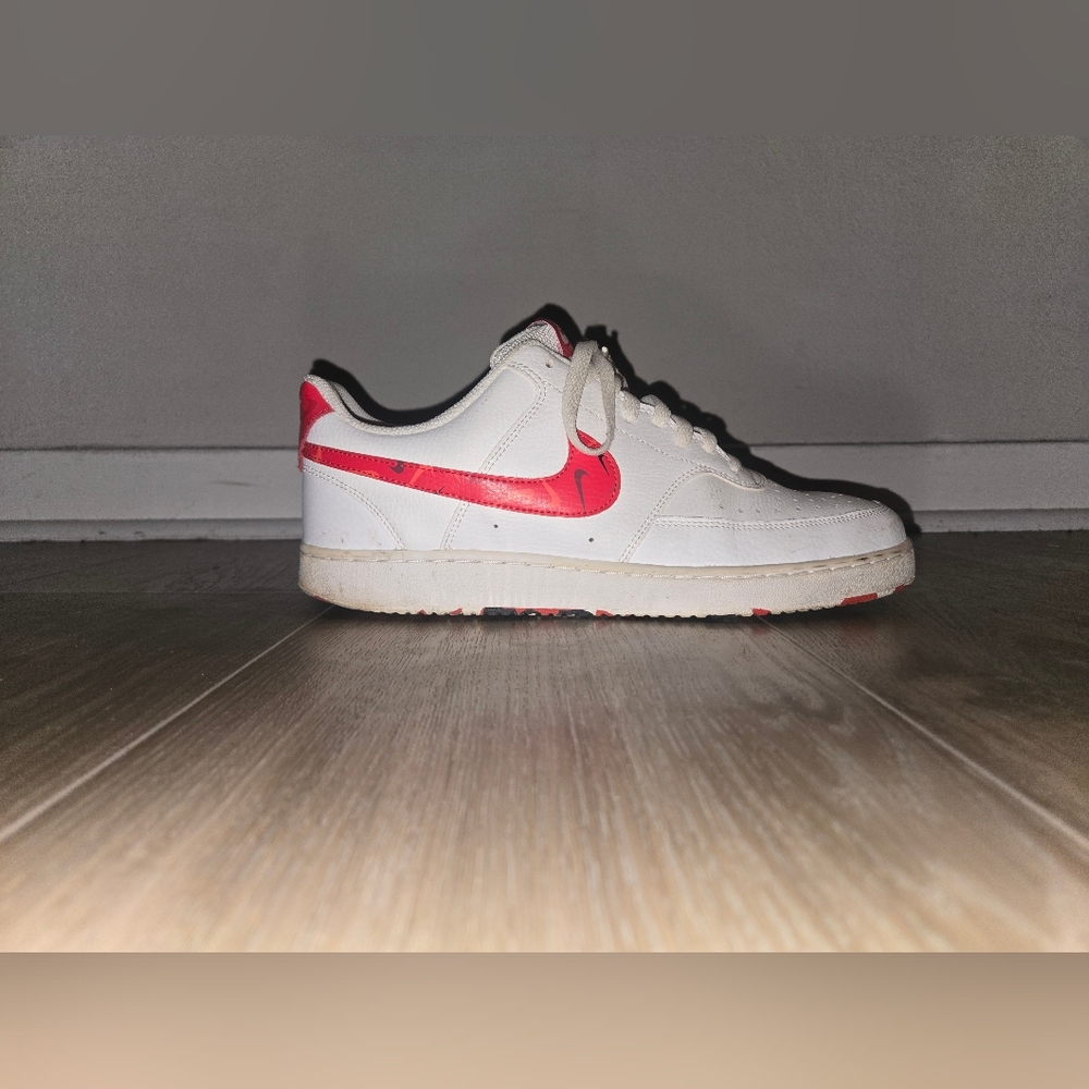 Nike Court Vision Low "Swoosh Print"